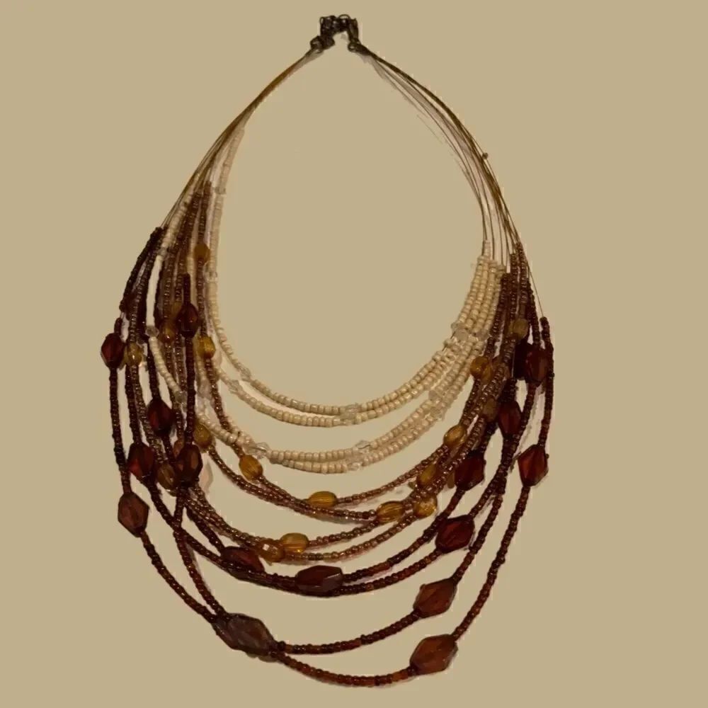 Beautiful Beaded Necklace - Picture 2 of 4
